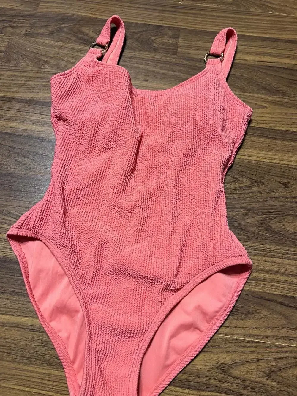 Michael Kors SANGRIA Logo One-Piece Swimsuit, US 8